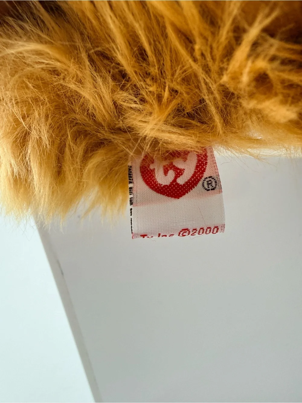 Ty Calico Cat Plush Toy in White, Orange-Brown, and Black
